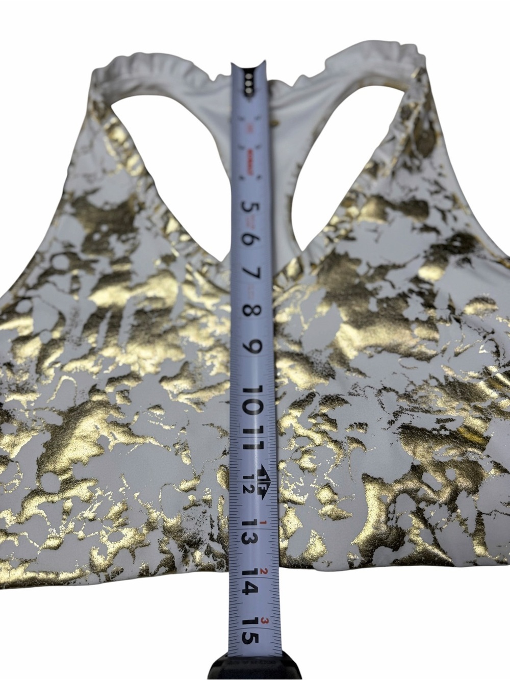 Lilly Pulitzer Luxletic Shoreline Foil Lindsay Sports Bra S - Picture 9 of 14
